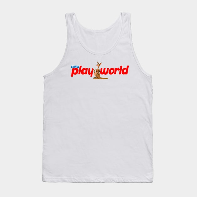 Lionel's Playworld Tank Top by That Junkman's Shirts and more!